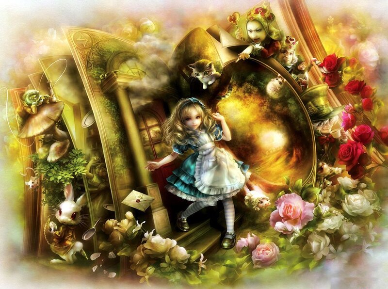 Alice in Wonderland — Gold