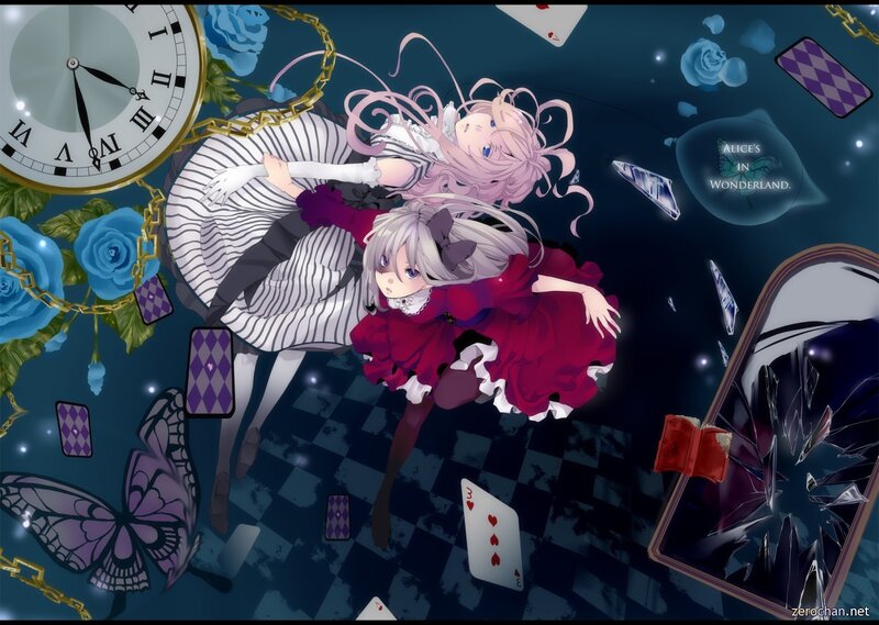 Alice in Wonderland illustration