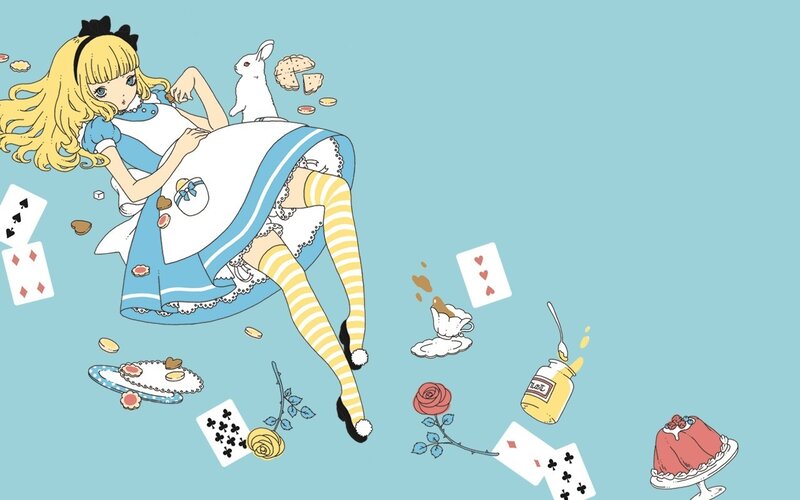 Alice in Wonderland illustration