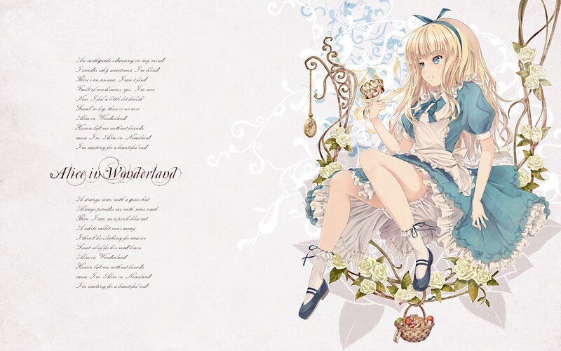 Alice in Wonderland illustration