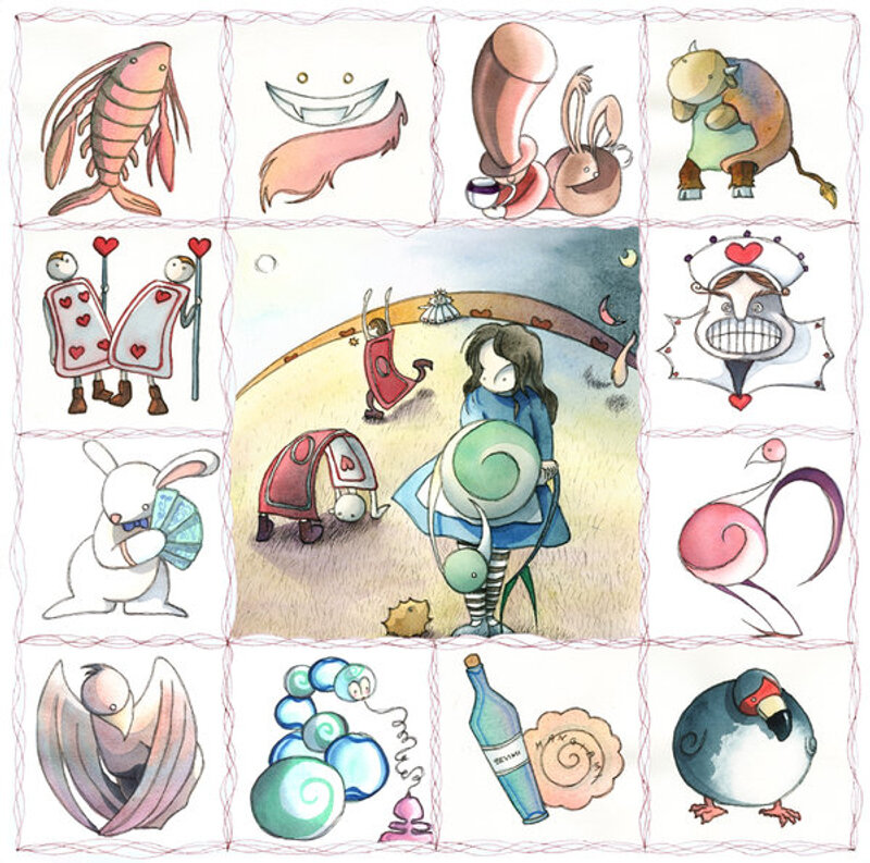 Alice in Wonderland illustrations