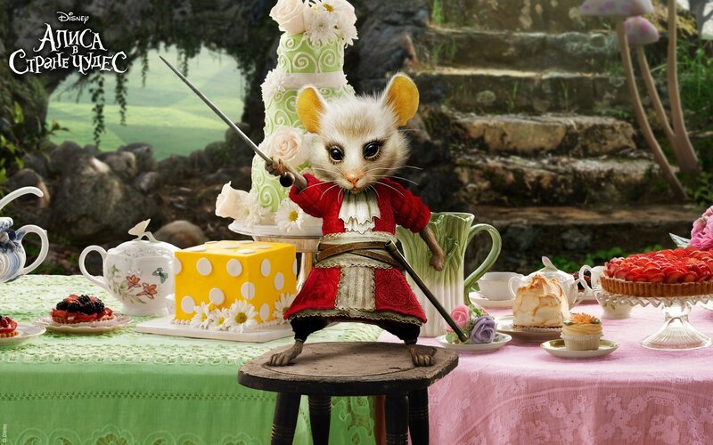 Alice in Wonderland mouse character