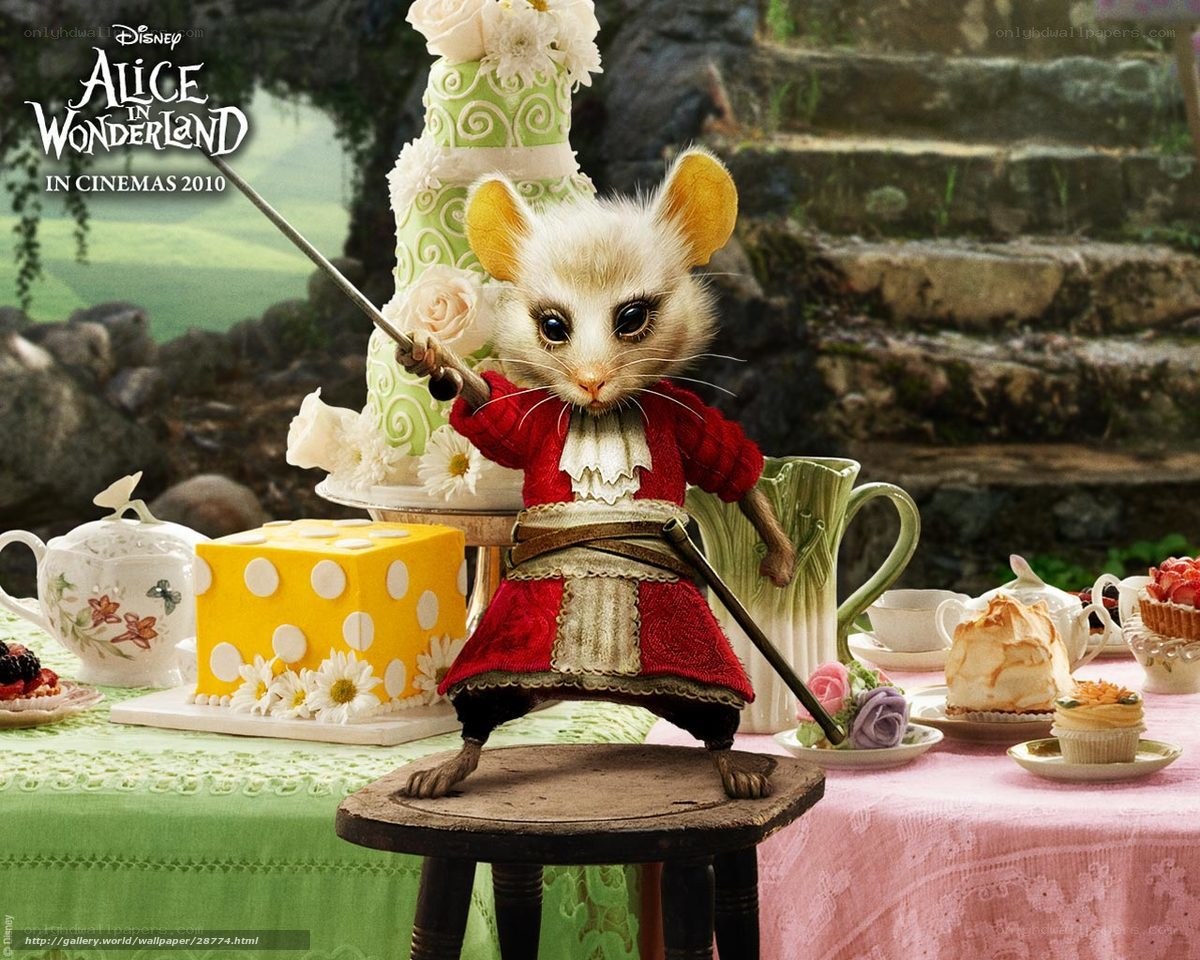 Alice in Wonderland mouse