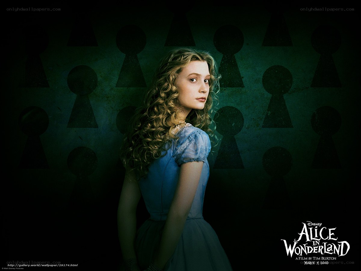Alice in Wonderland movie poster