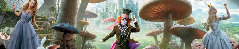 Alice in Wonderland scene