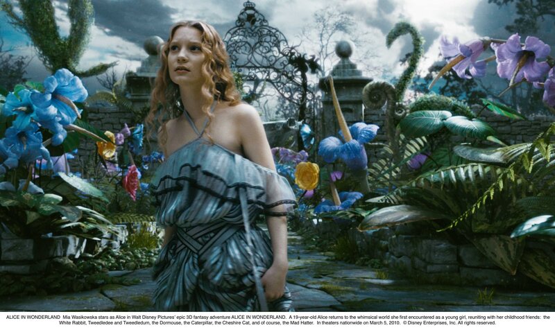 Alice in Wonderland scene