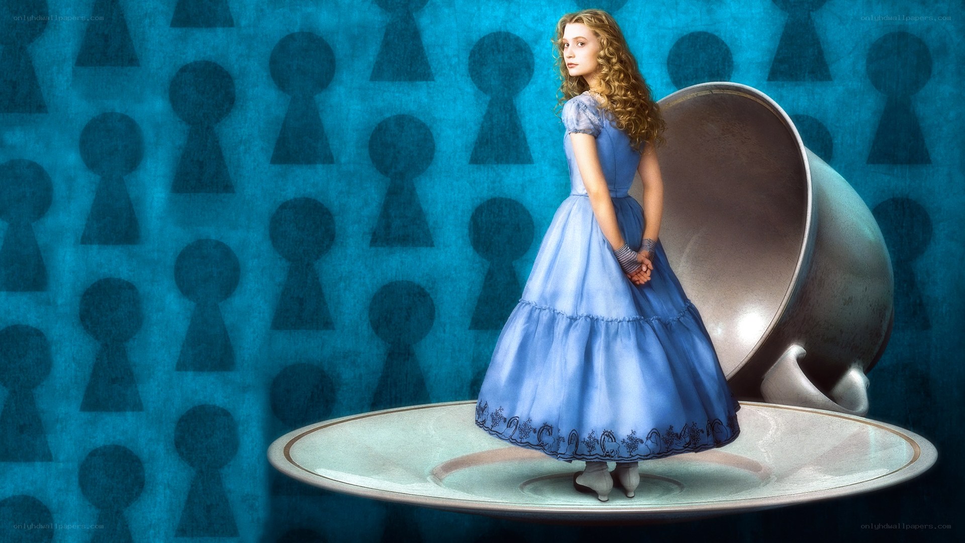 Alice in Wonderland scene