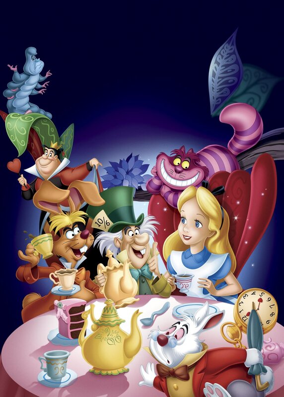 Alice in Wonderland tea party