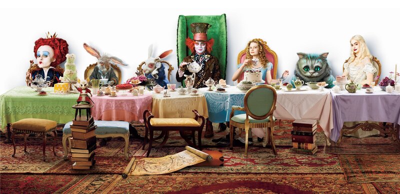 Alice in Wonderland tea party
