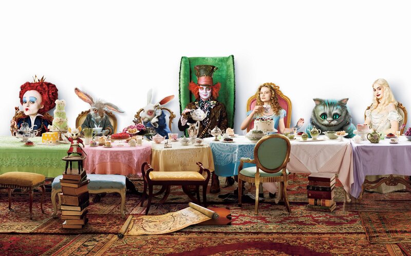 Alice in Wonderland tea party