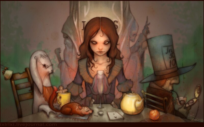 Alice in Wonderland tea party