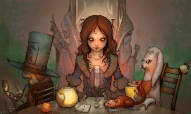 Alice in Wonderland tea party