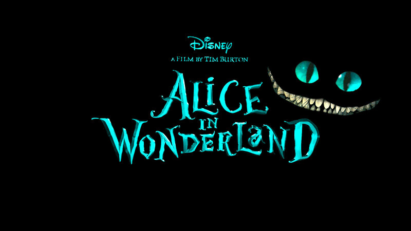 Alice in Wonderland title card