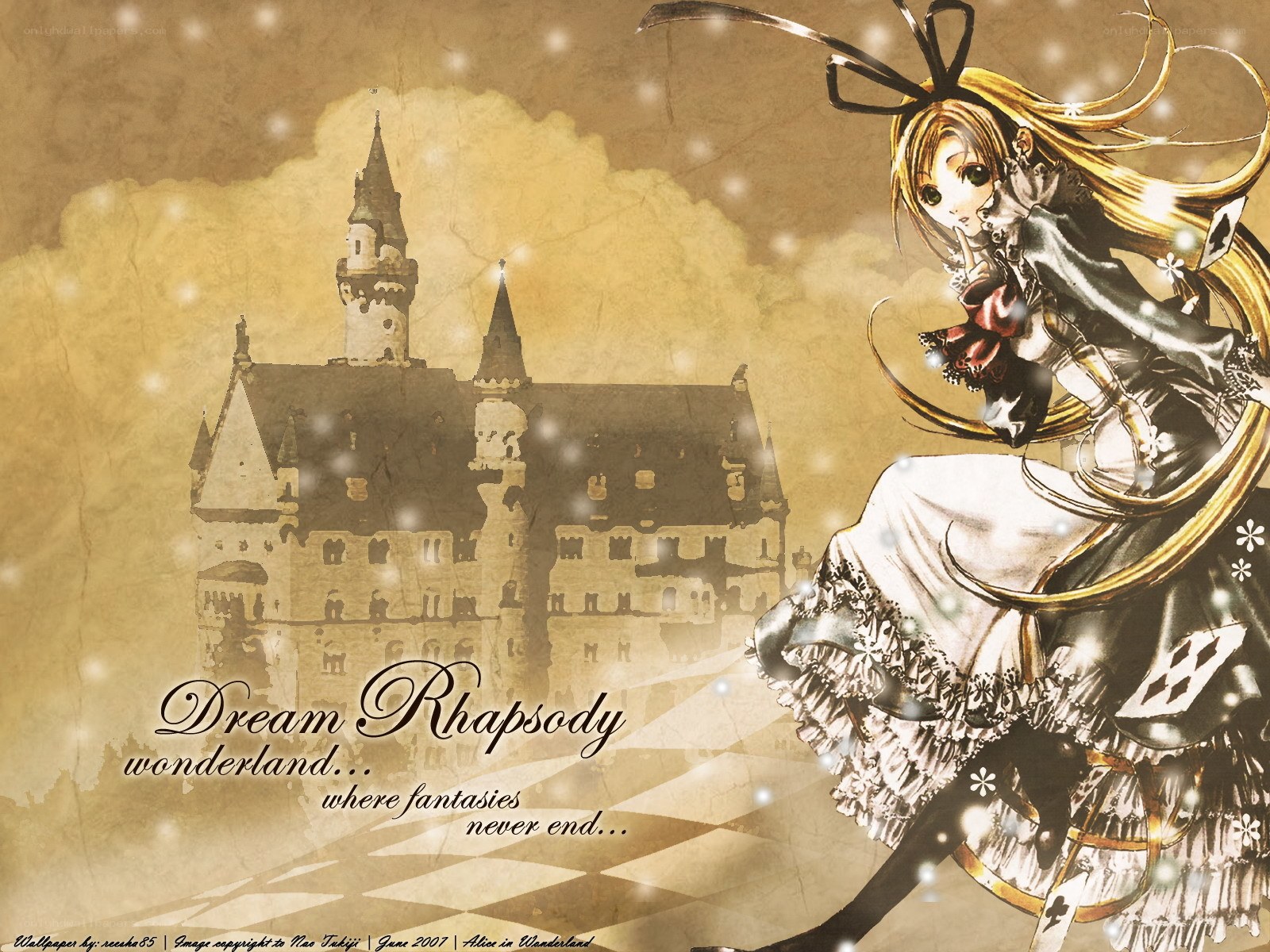 Alice in Wonderland wallpaper