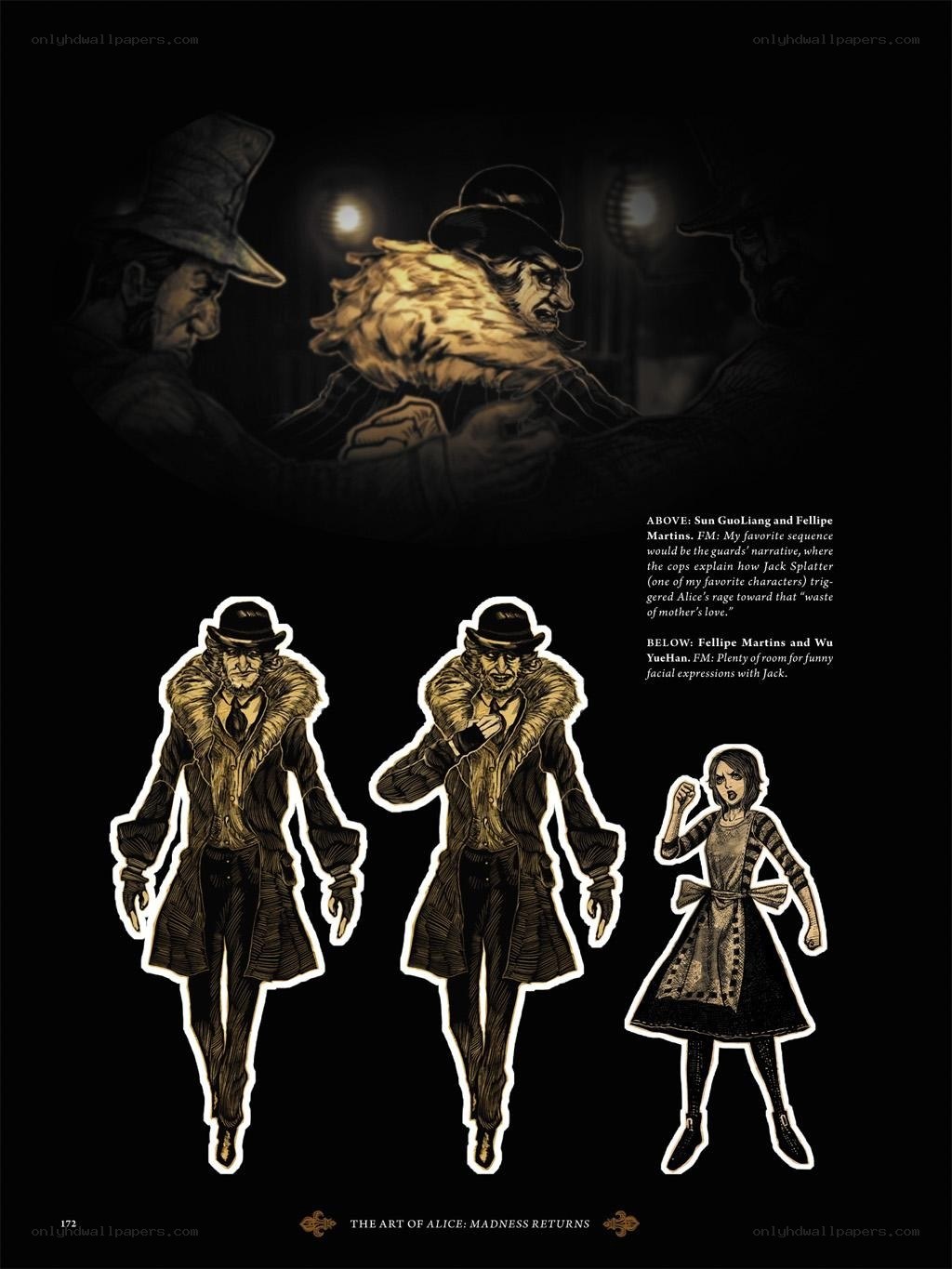 Alice: Madness Returns character art