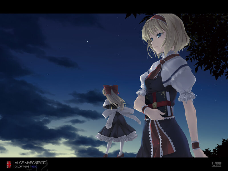 Alice Margatroid at night