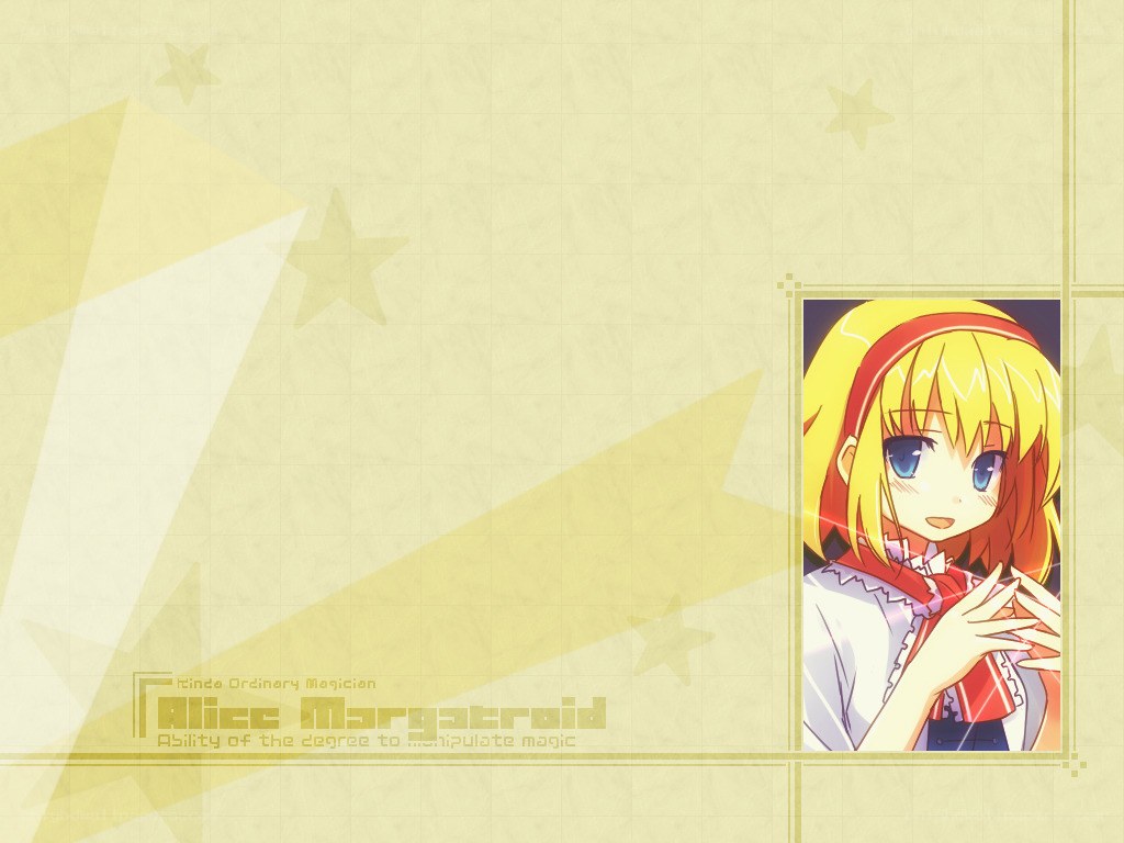 Alice Margatroid character art