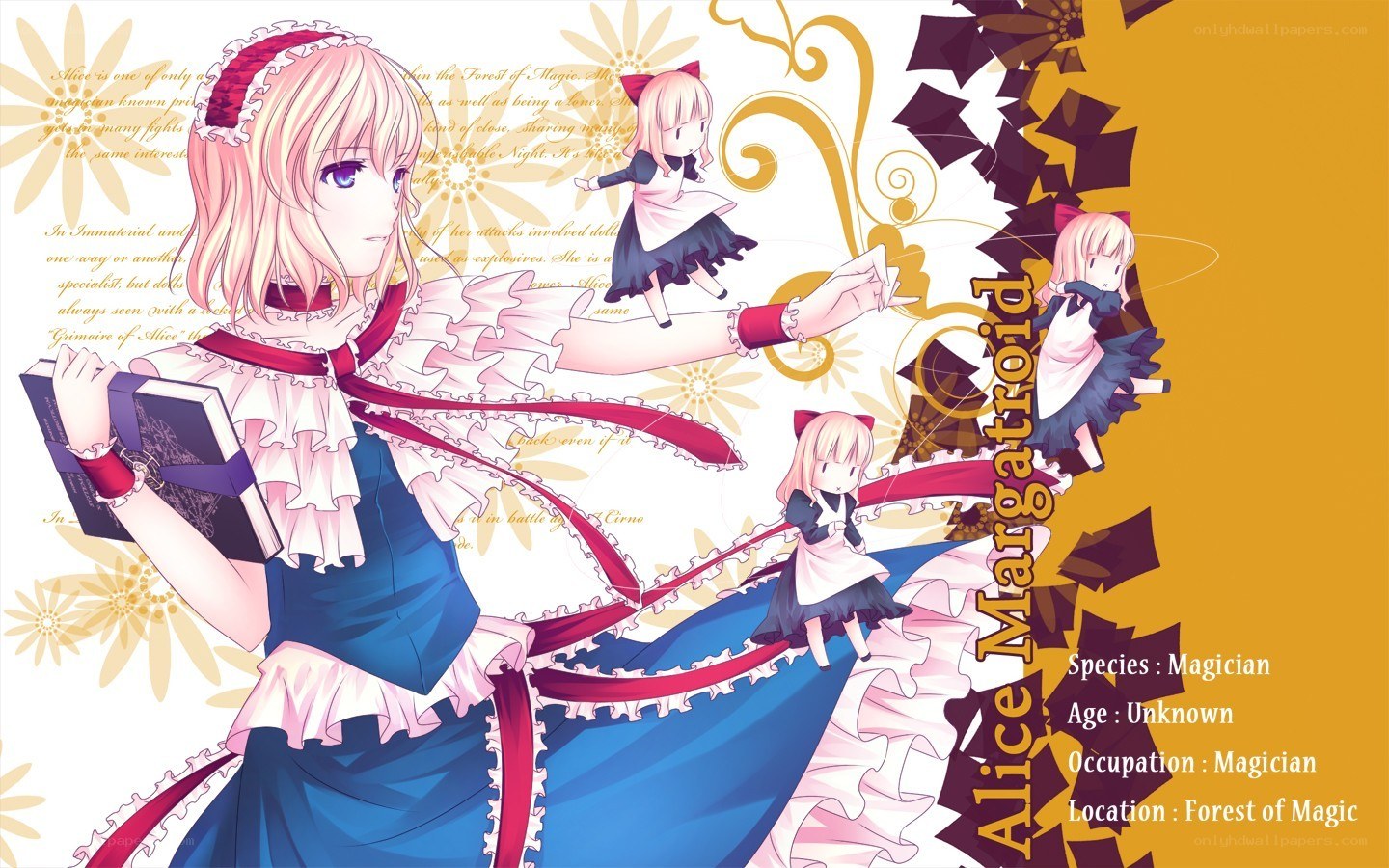 Alice Margatroid character art