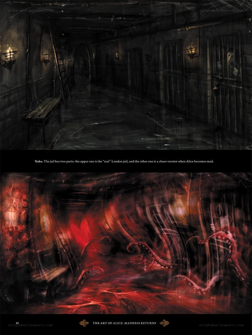 Alice's jail concept art