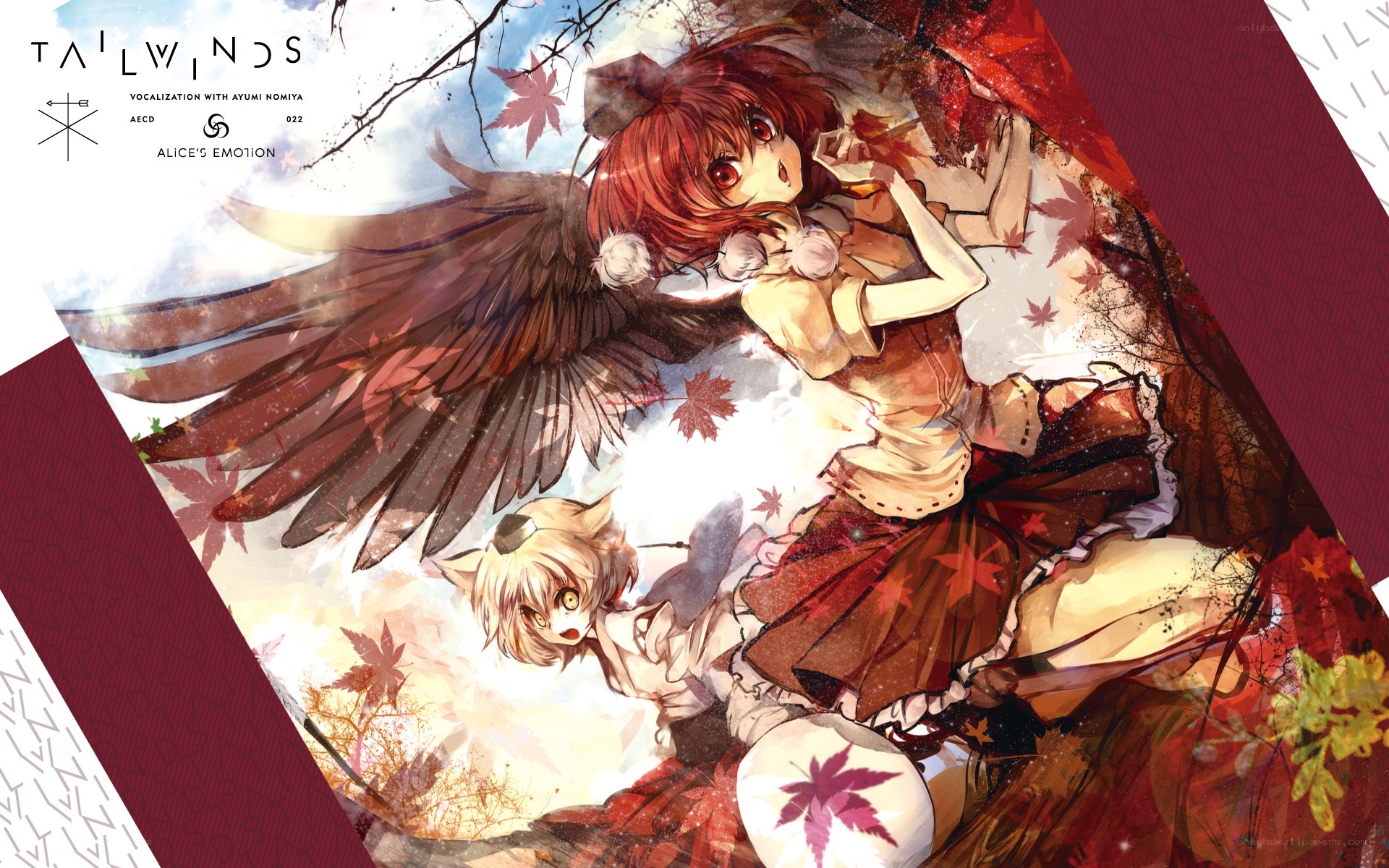 Alice with angel wings