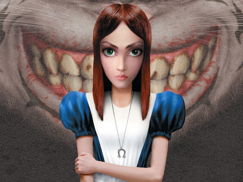 Alice with Cheshire Cat