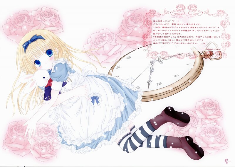 Alice with pocket watch