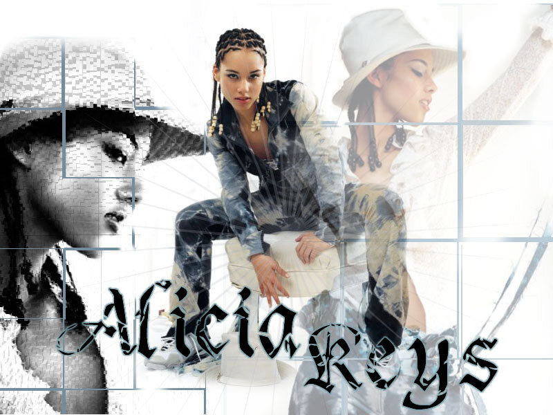 Alicia Keys promotional collage