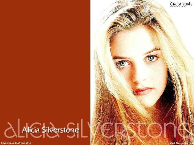 Alicia Silverstone Portrait — Brown
