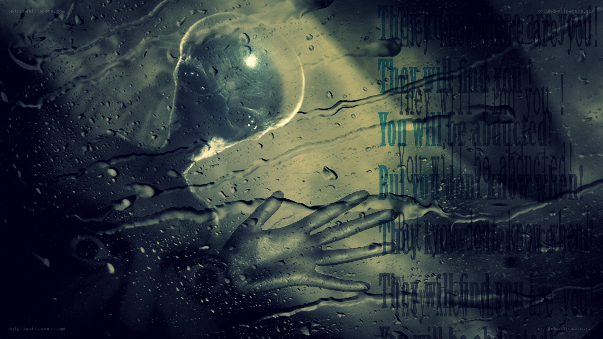 alien abduction concept