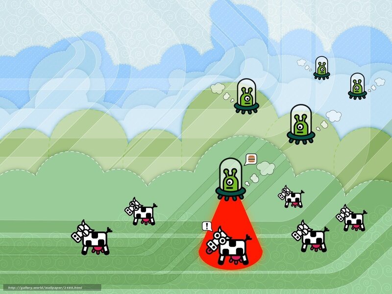 Alien abduction of cows
