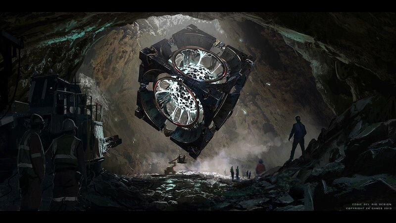 Alien Artifact in Cave