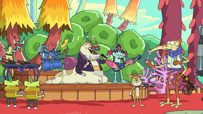 Alien Band on Stage