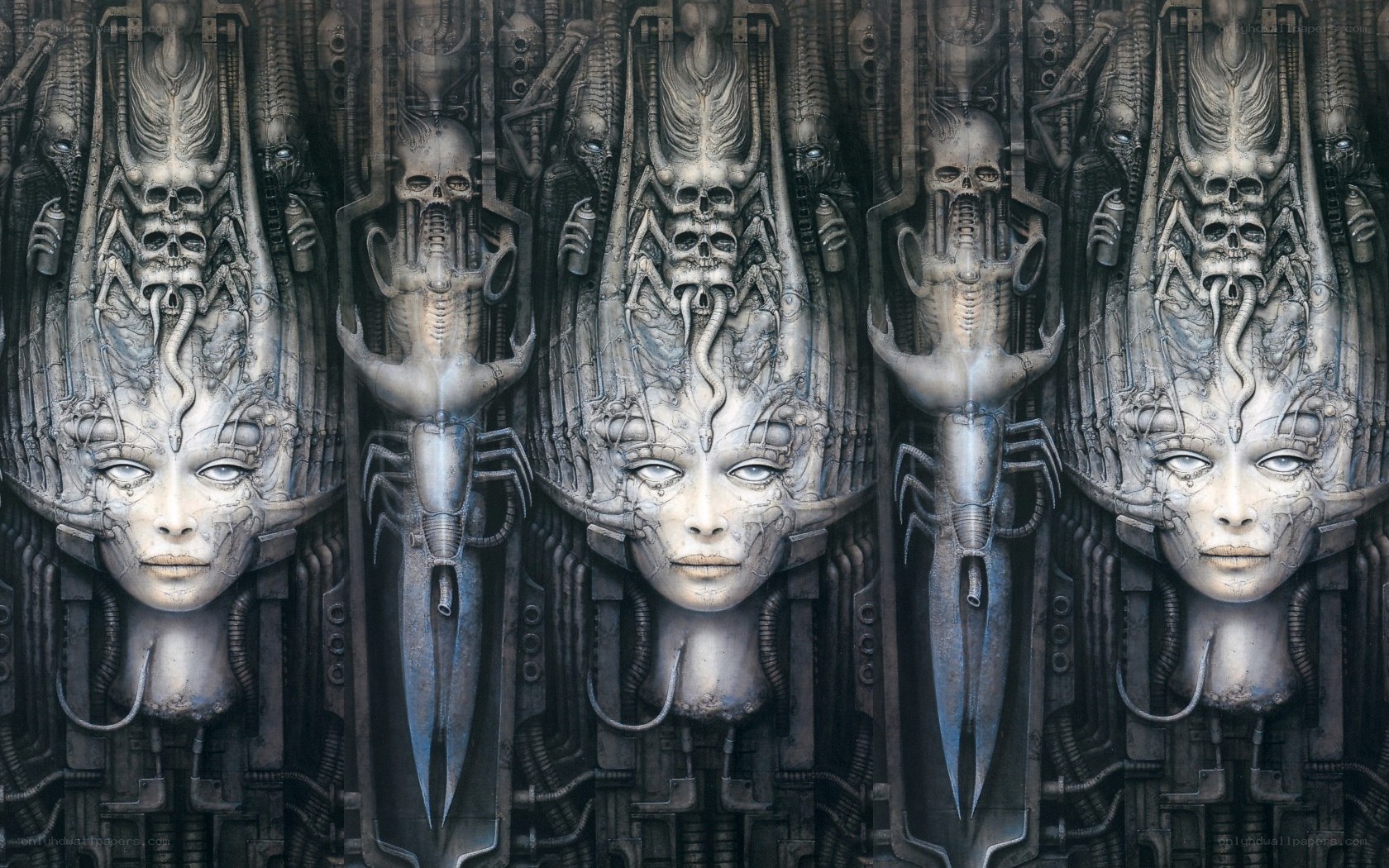 Alien biomechanical art