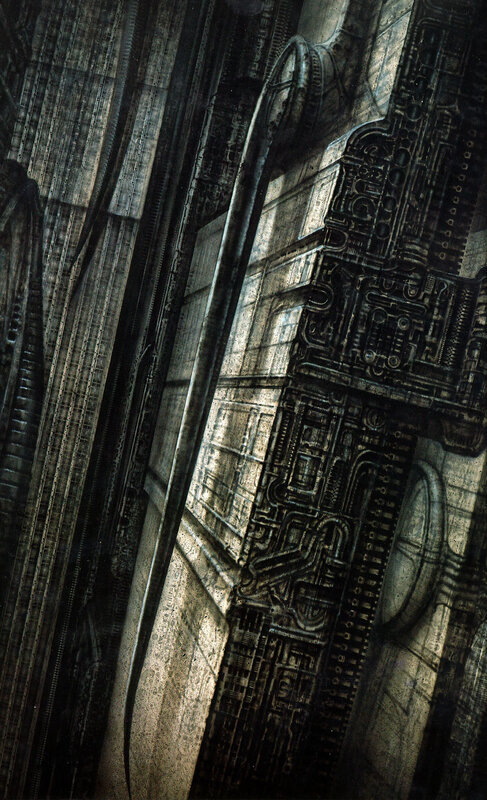 alien biomechanical structure