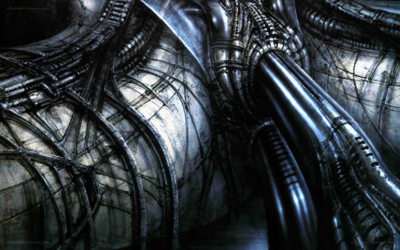 Alien biomechanical structure