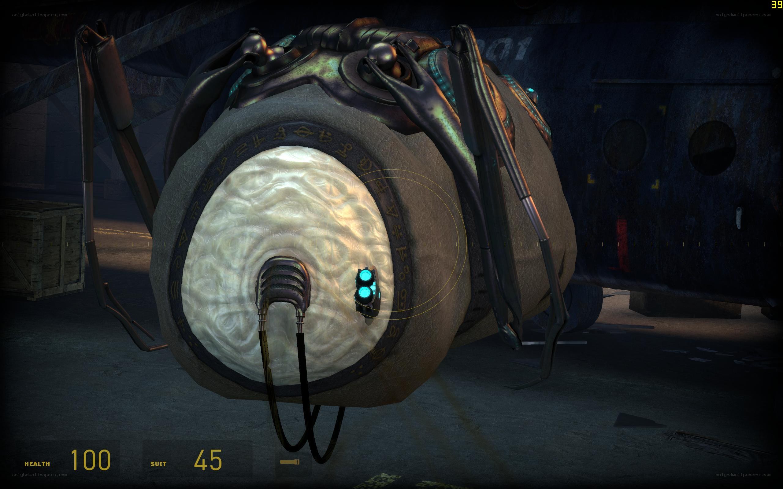 alien brain in a container