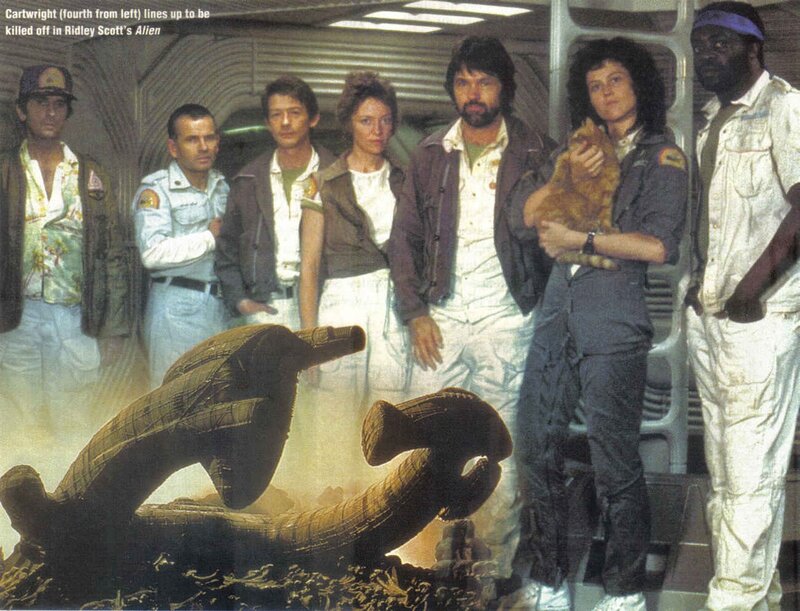 Alien cast with creature