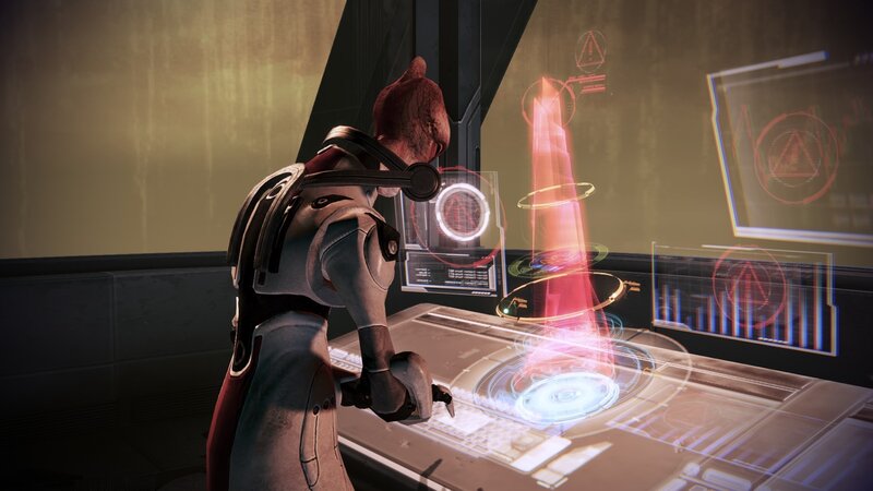 Alien Character at Console