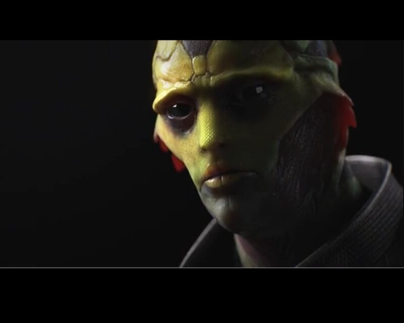 alien character close-up