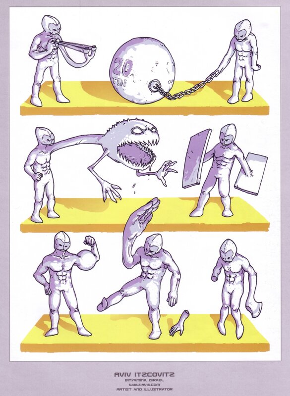 Alien Character Designs