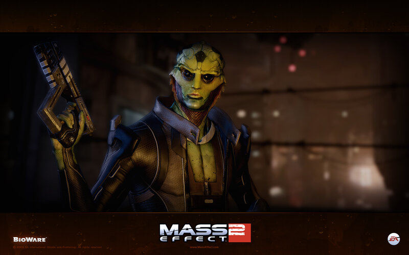 Alien Character Holding Gun
