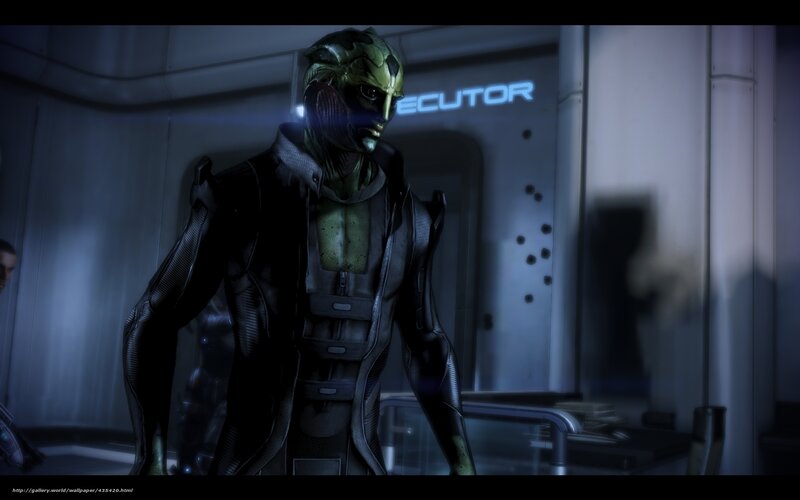 Alien character in a sci-fi corridor
