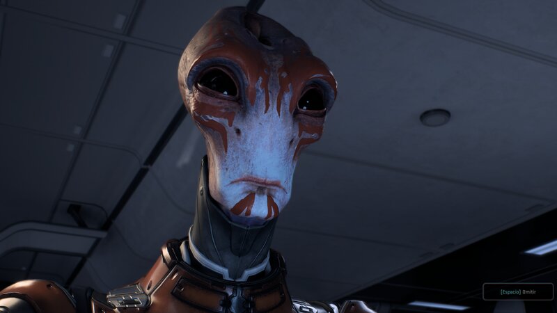 Alien Character in Armor — Gray