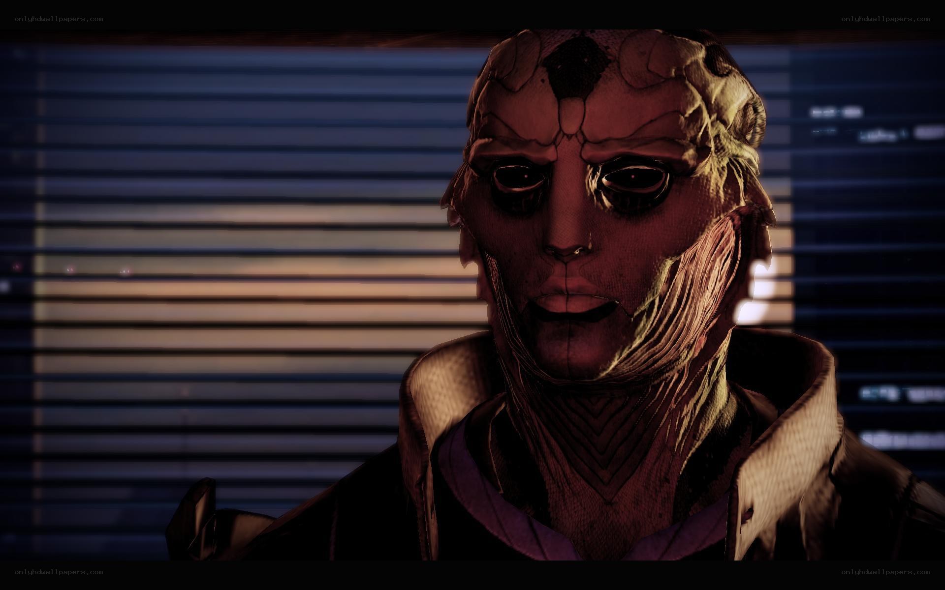 alien character in dark room