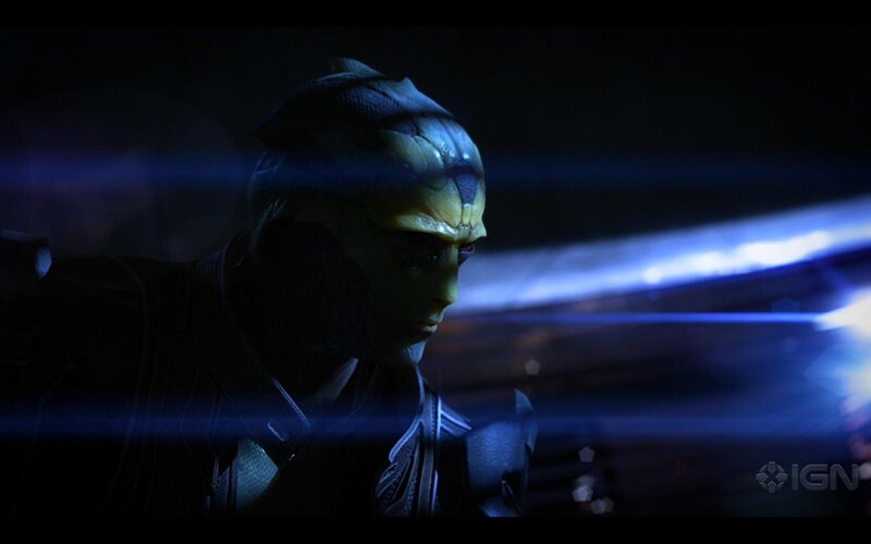 alien character in dark setting