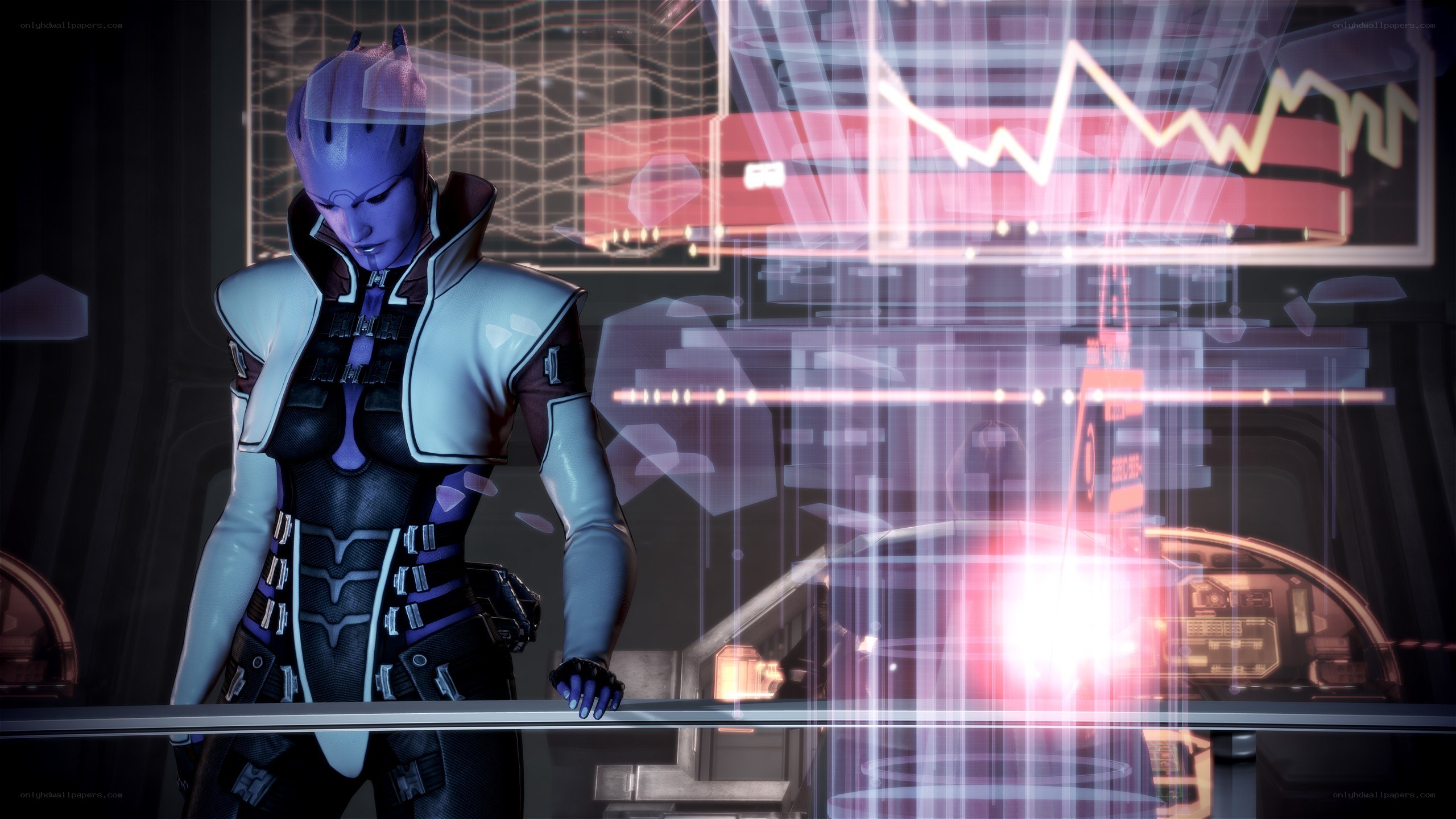 alien character in futuristic cockpit