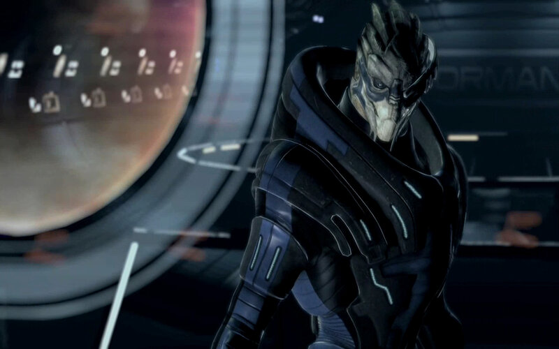 alien character in futuristic setting