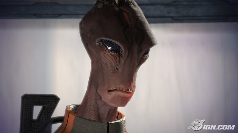 Alien Character in Uniform — Gray