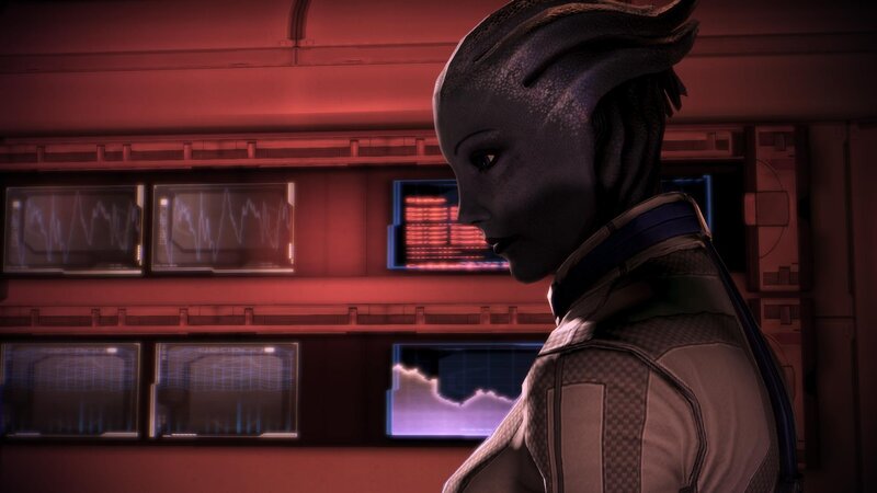 Alien Character in Uniform — Red