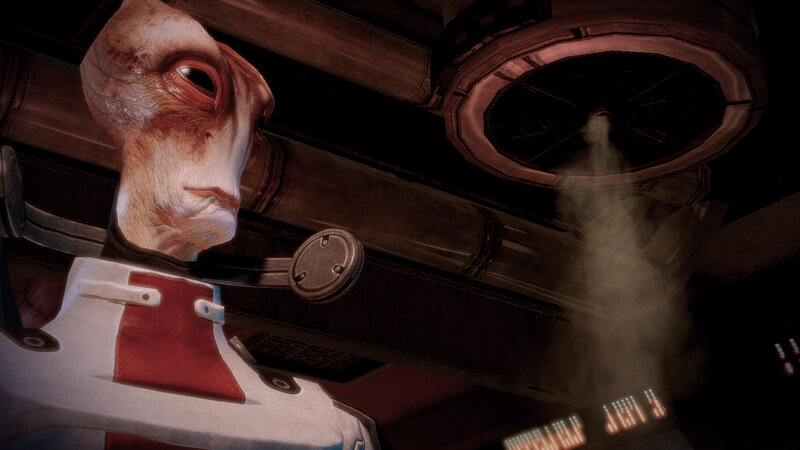 Alien Character in Uniform